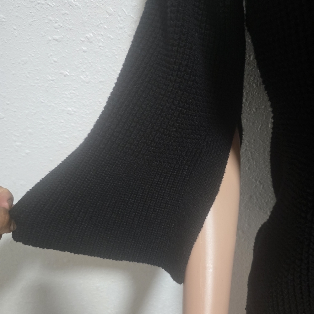 H by Halston Black Cowl Neck Sweater - Picture 11 of 12